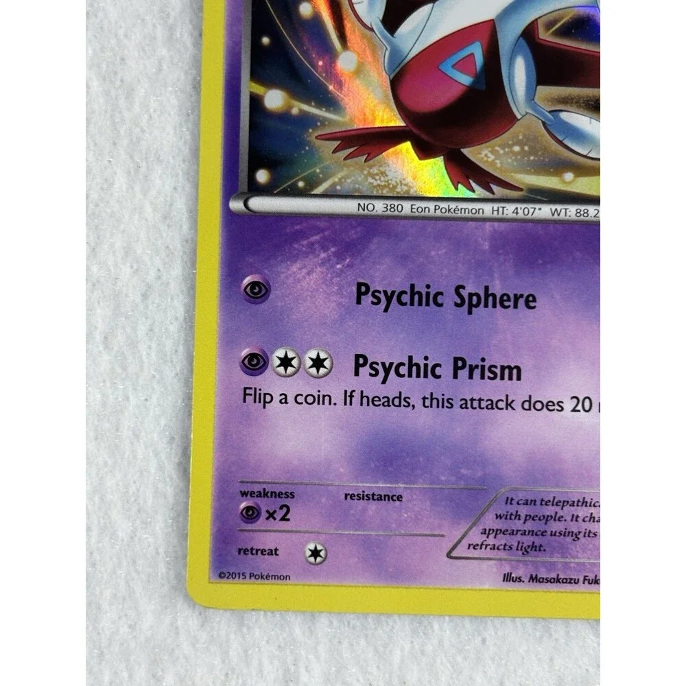Pokémon Latios 30/30 & Latias 30/30 Holo Rare Promo Card Lot Black Star XY